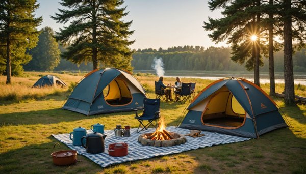 Organiser un séjour en camping près d'angers