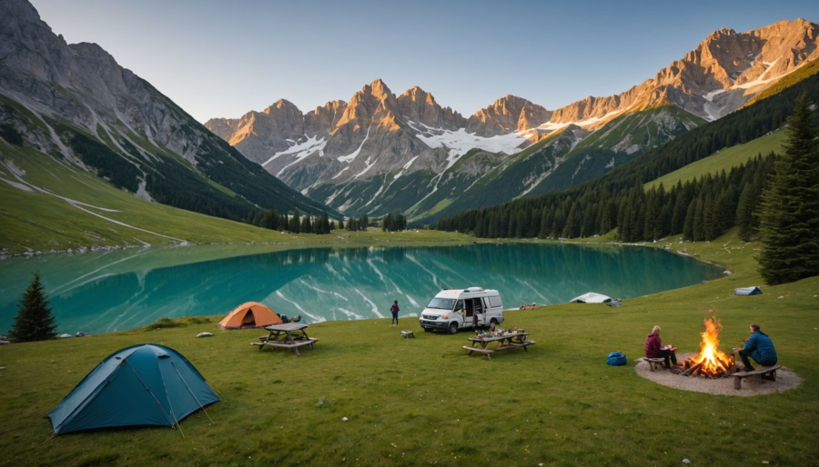 Tout savoir sur les emplacements de camping dans les alpes du sud